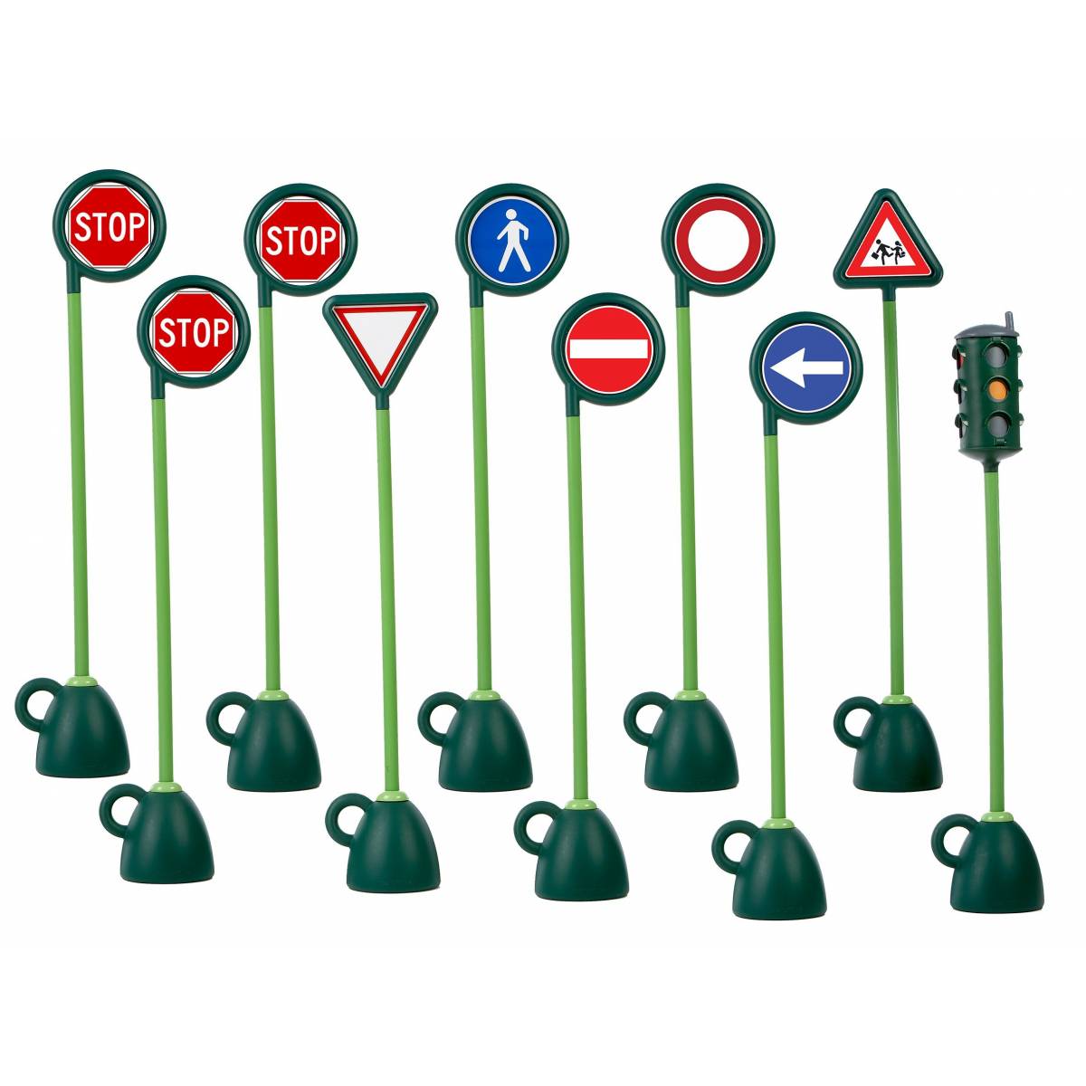 Traffic Light and Sign